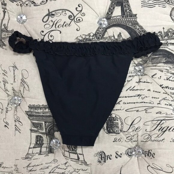 NWOT TOPSHOP Ruched Detail Bikini Bottoms - Picture 4 of 5